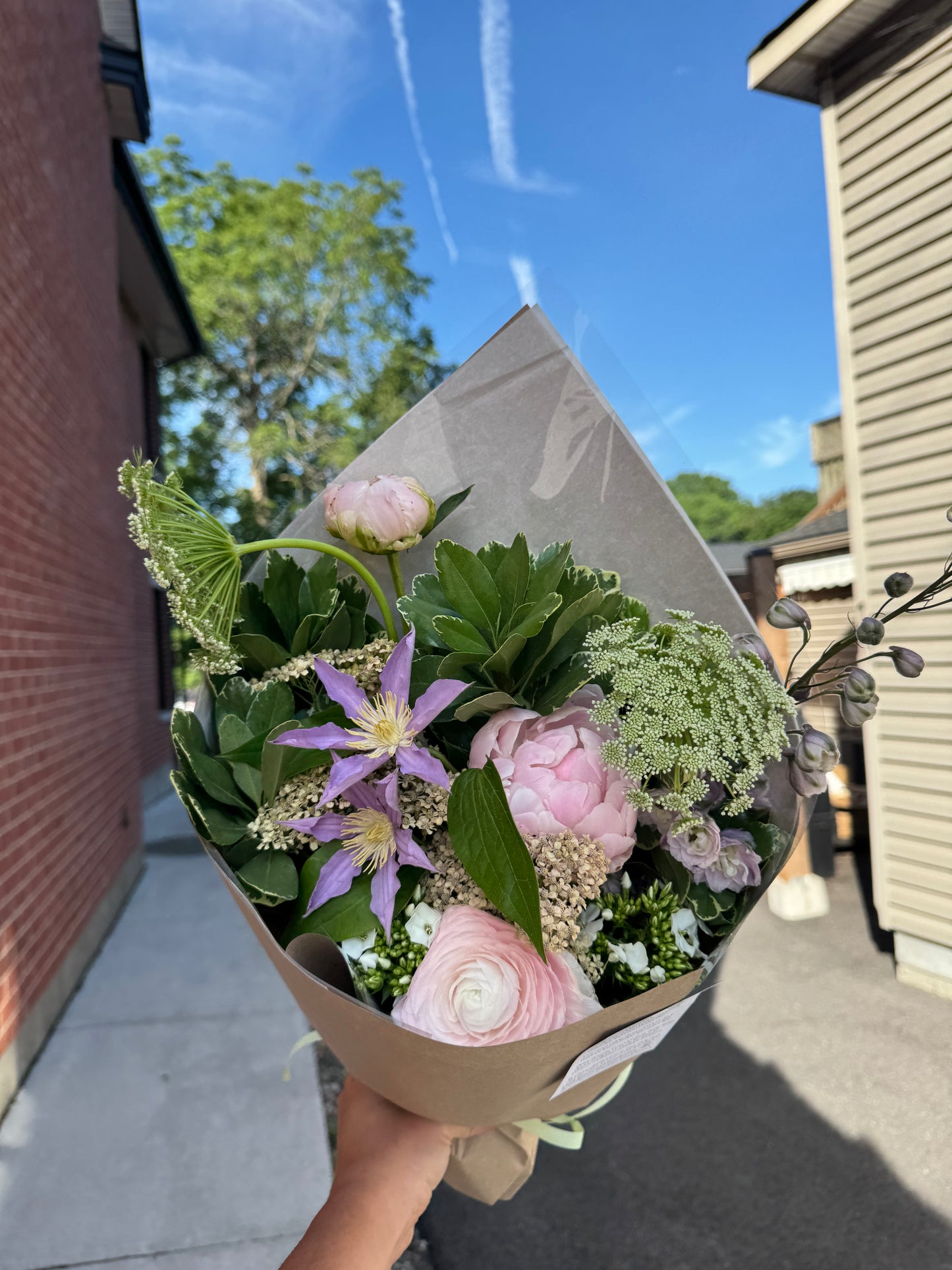 Locally Grown Farmers Market Bouquet