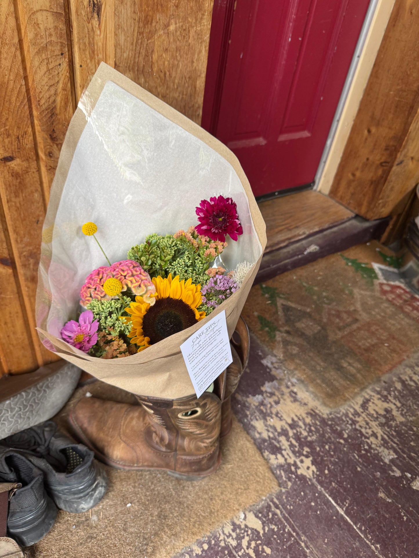 Locally Grown Farmers Market Bouquet