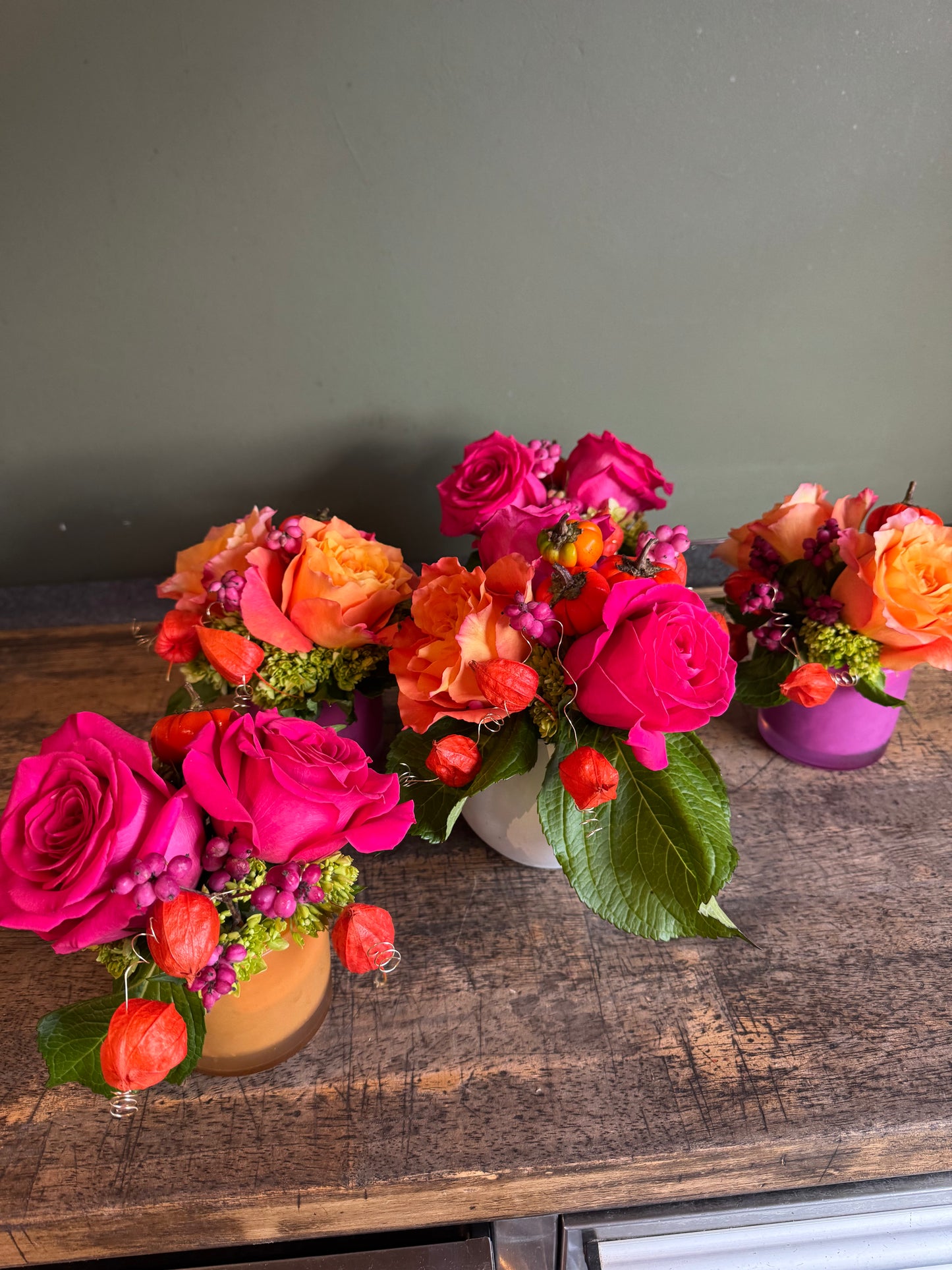 Fall Petal Cups