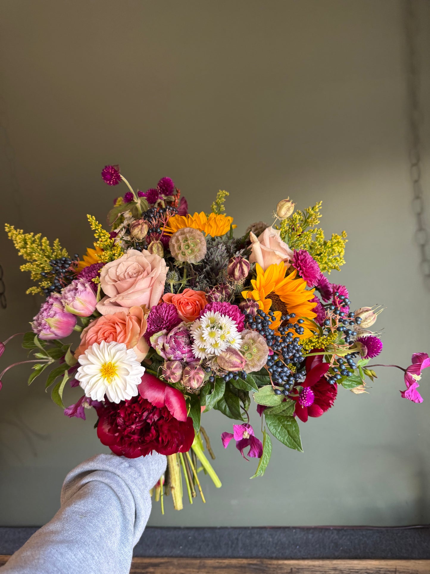 Locally Grown Farmers Market Bouquet